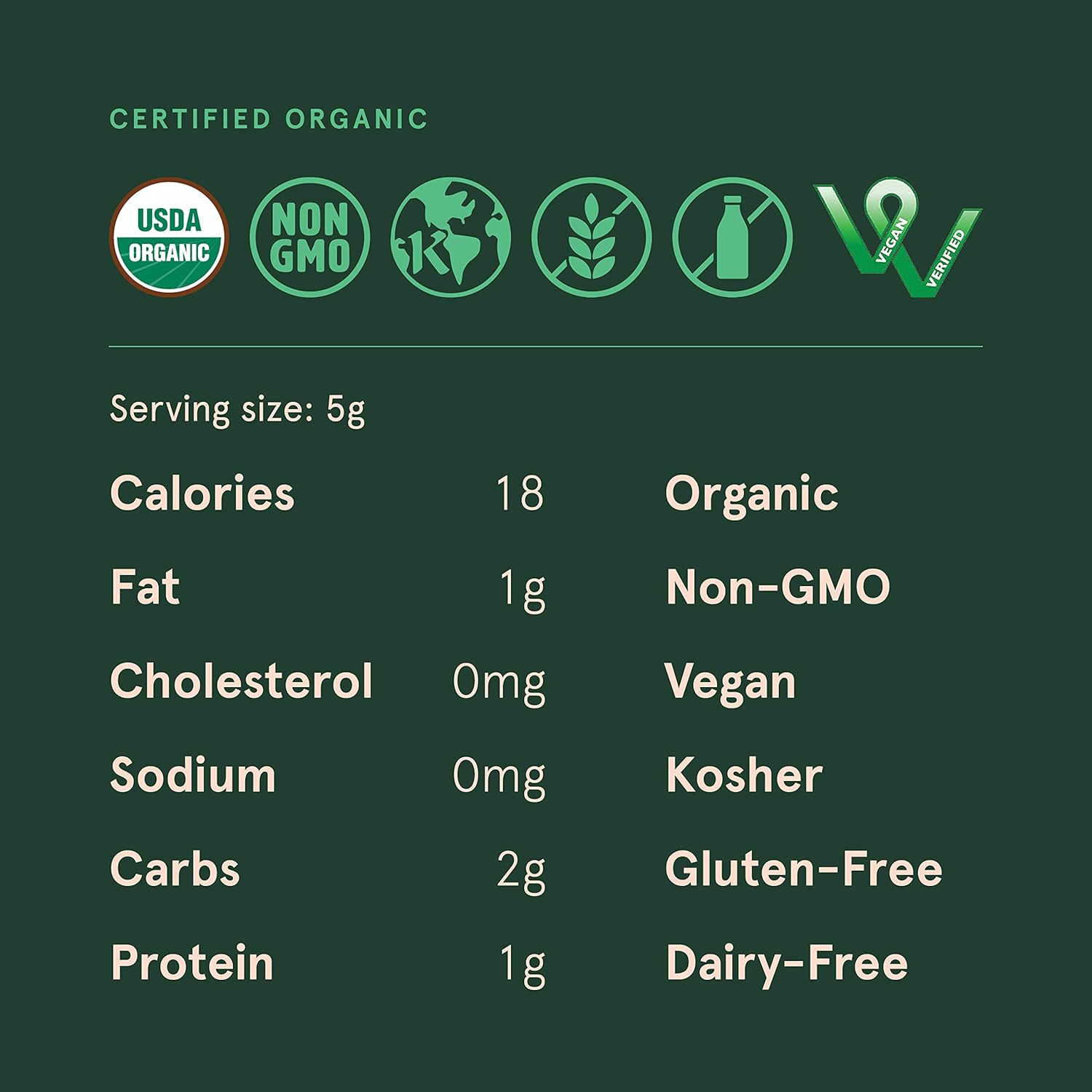 Sun Bay Organics Cacao en polvo  Bolsa de 16 onzas de cacao peruano en polvo orgánico sin OMG, vegano, kosher sin azúcar, libre de gluten, lácteos y