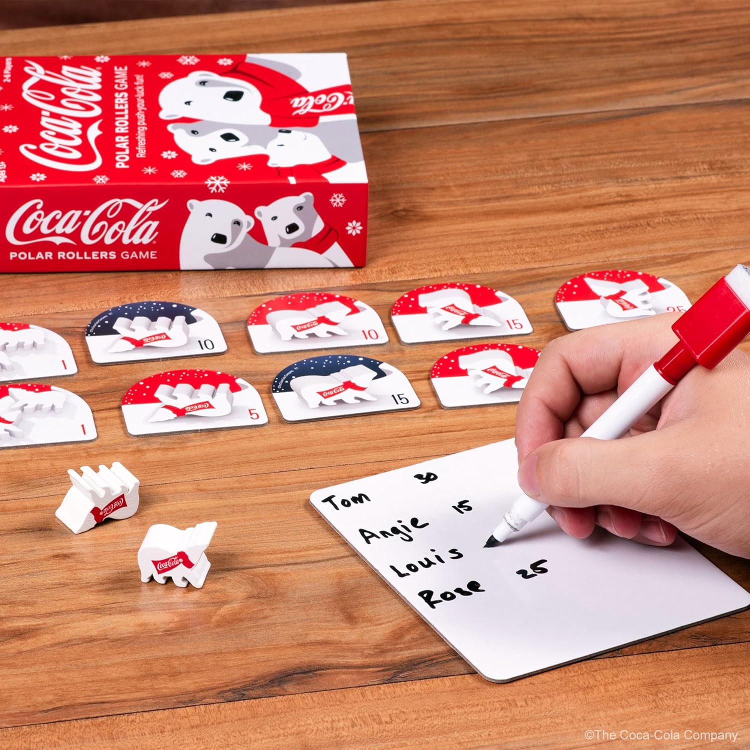 Funko Juego de rodillos polares Coca-Cola para 2-6 jugadores