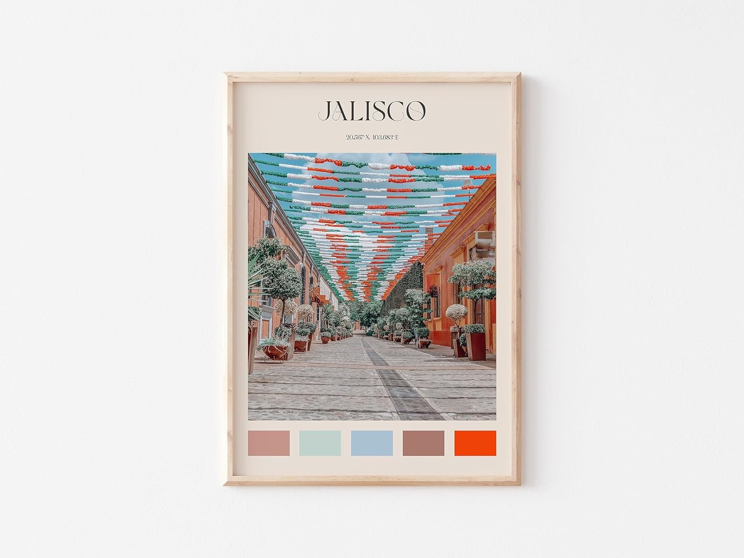 Impresión Jalisco, arte de pared de Jalisco, póster de Jalisco, foto de Jalisco, impresión de póster de Jalisco, decoración de pared de Jalisco,