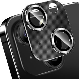 QHOHQ Paquete de 3 protectores de lente de cámara para iPhone 15 de 6.1 pulgadasiPhone 15 Plus de 6.7 pulgadas, cubierta de cámara de aleación de QHOHQ Paquete de 3 protectores de lente de cámara para iPhone 15 de 6.1 pulgadasiPhone 15 Plus de 6.7 pulgadas, cubierta de cámara de aleación de