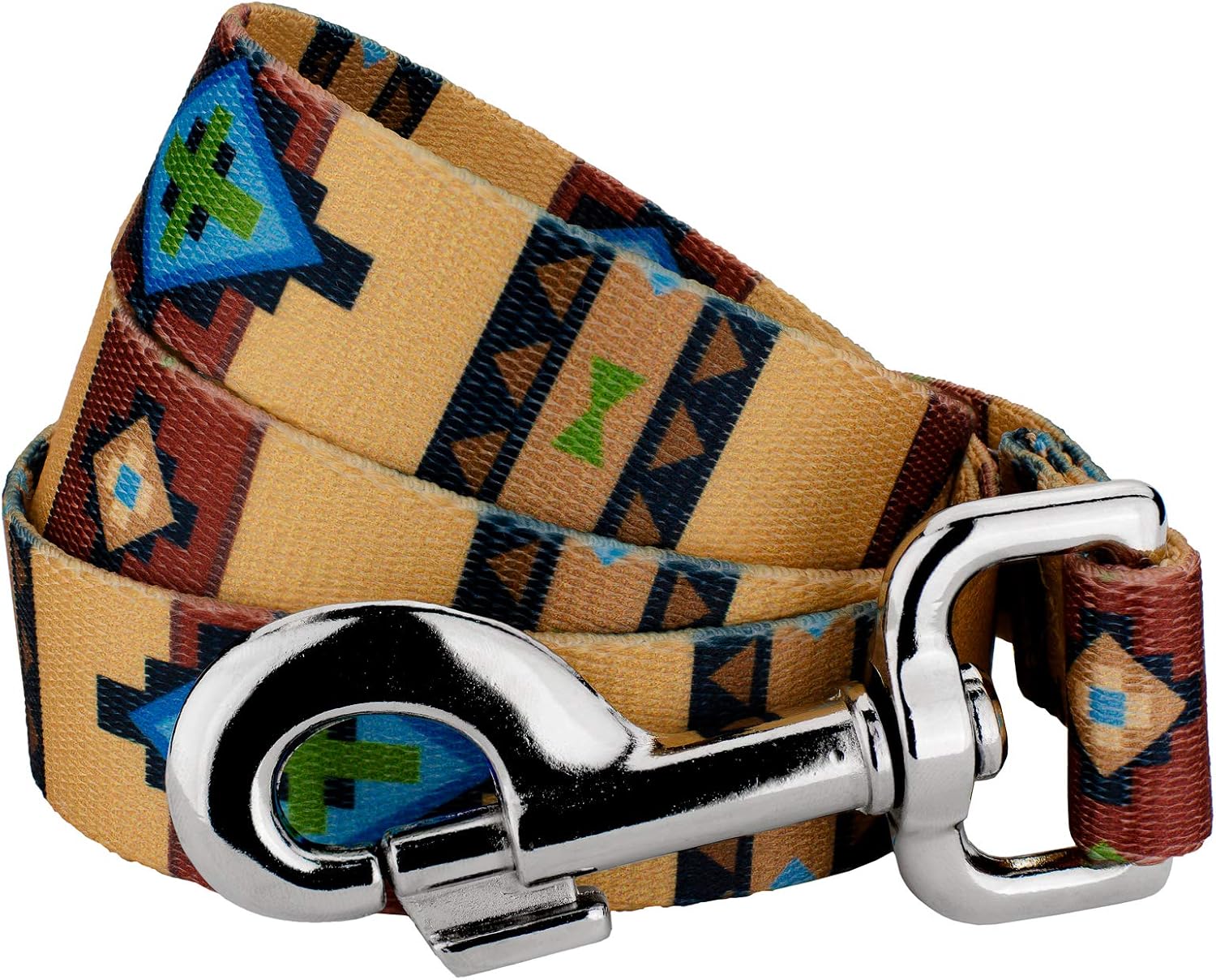 Country Brook Design Correa para perro Native Arizona de 1 pulgada – 6 pies