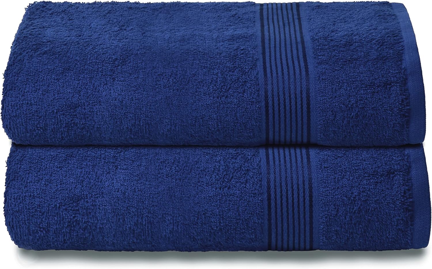 Belizzi Home Juego de 2 toallas de baño de algodón de gran tamaño de 28 x 55 pulgadas, toallas de baño grandes, ultra absorbentes, compactas, de