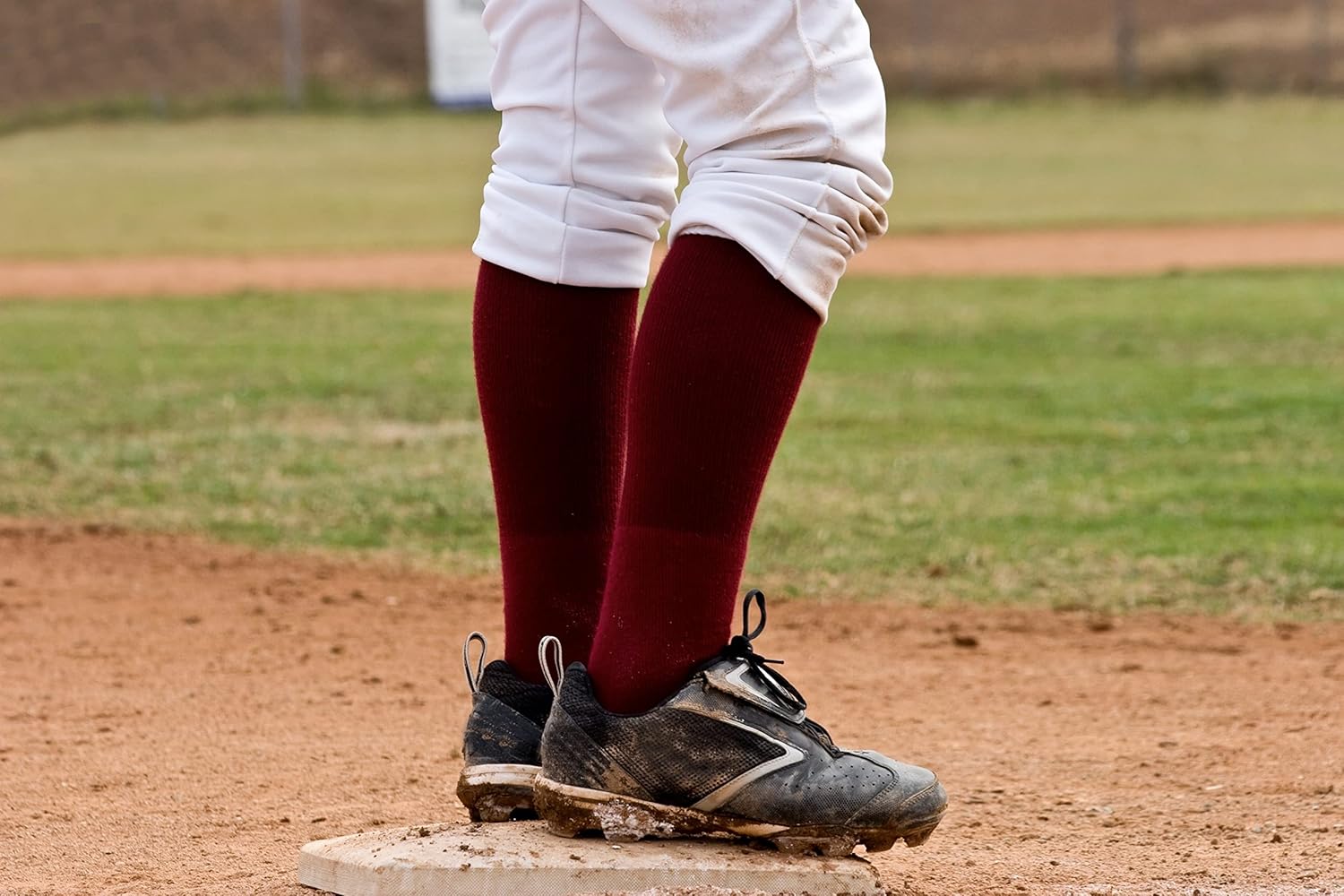 Sof Sole Calcetines de béisbol RBI sobre la pantorrilla para hombre