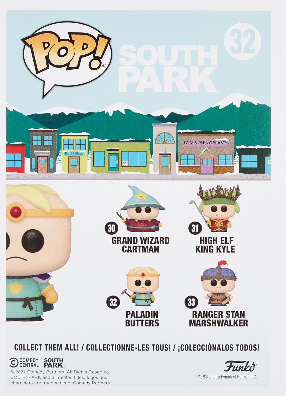 POP TV Paladín de la Verdad de South Park, multicolor (56173)