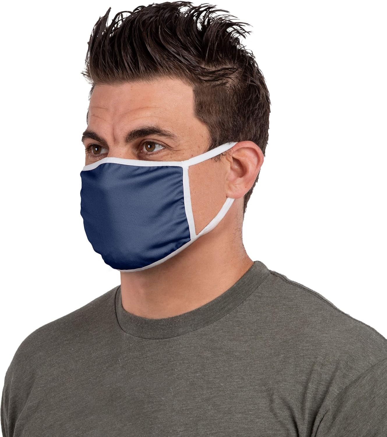FOCO – Cubrebocas universitario de la NCAA para adultos (unisex, 3 unidades)