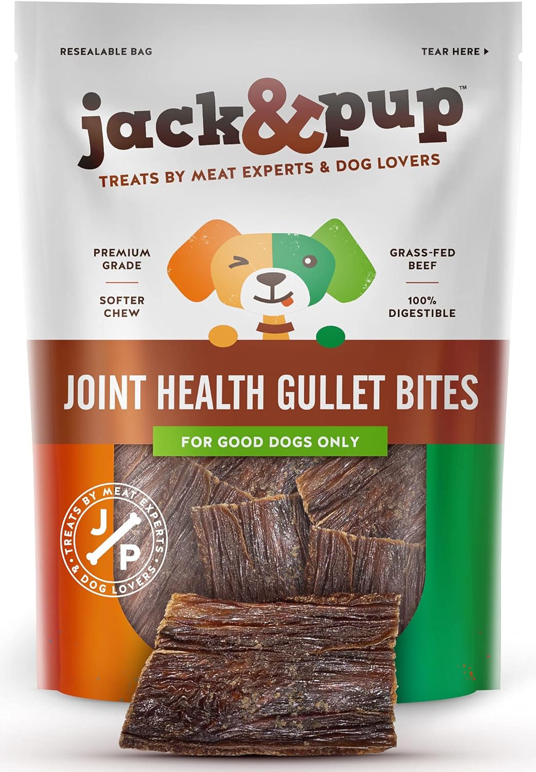 Jack&Pup – Bocadillos masticables de alta calidad para perros, golosinas saludables para perros medianos  Golosinas naturales para perros pequeños,