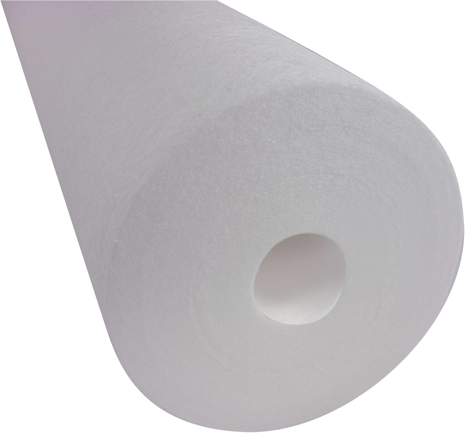 Tier1 Cartucho de repuesto de filtro de agua de sedimentos de polipropileno hilado para toda la casa de 5 micrones, 20 x 4.5 pulgadas, compatible