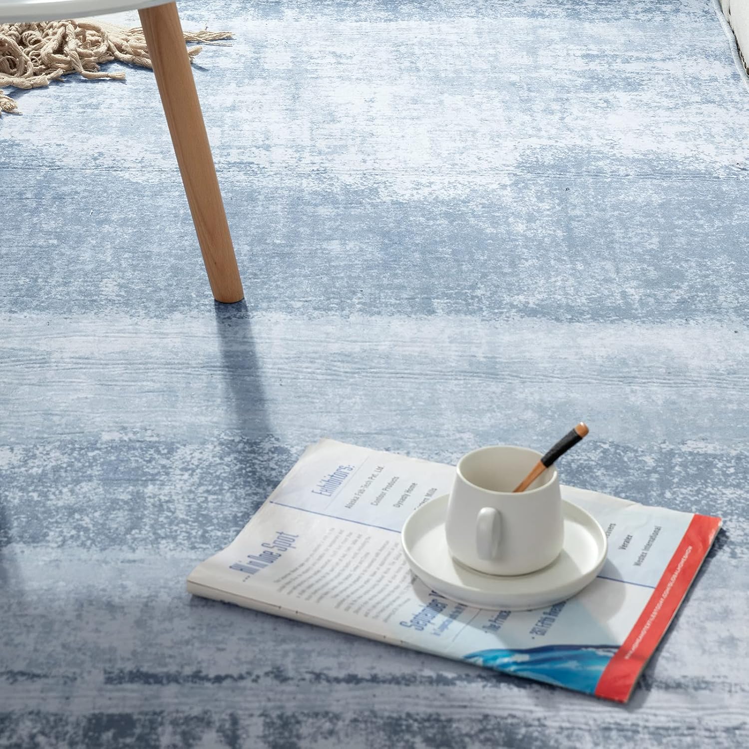 jinchan Alfombra de área lavable de 5 x 7 pies, moderna y abstracta, para interiores, contemporánea, alfombra fina para cocina, baño, alfombra suave