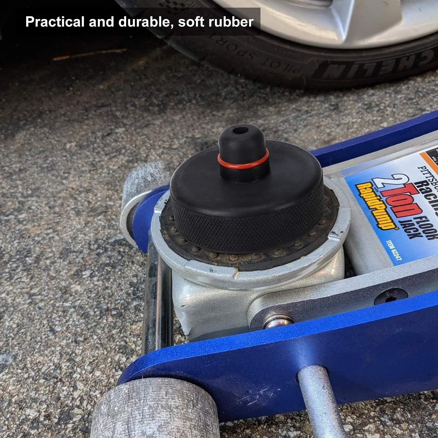 CPROSP Tesla Model 3SXY – Almohadilla de elevación para gato, 4 discos con estuche de almacenamiento