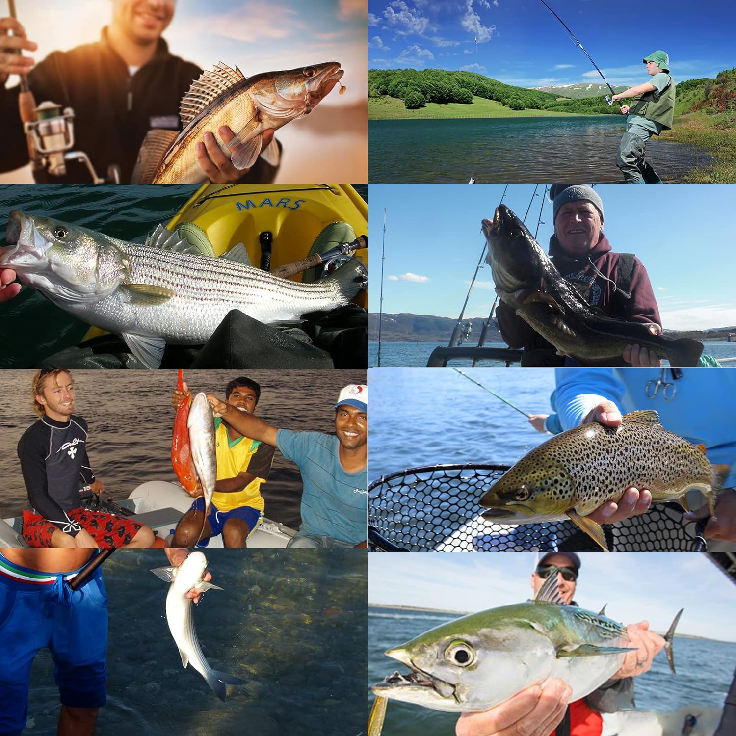Línea de pesca trenzada, súper líneas trenzadas de 9 hebras, resistente a la abrasión, cero estiramiento, superficie lisa, diámetro más delgado,