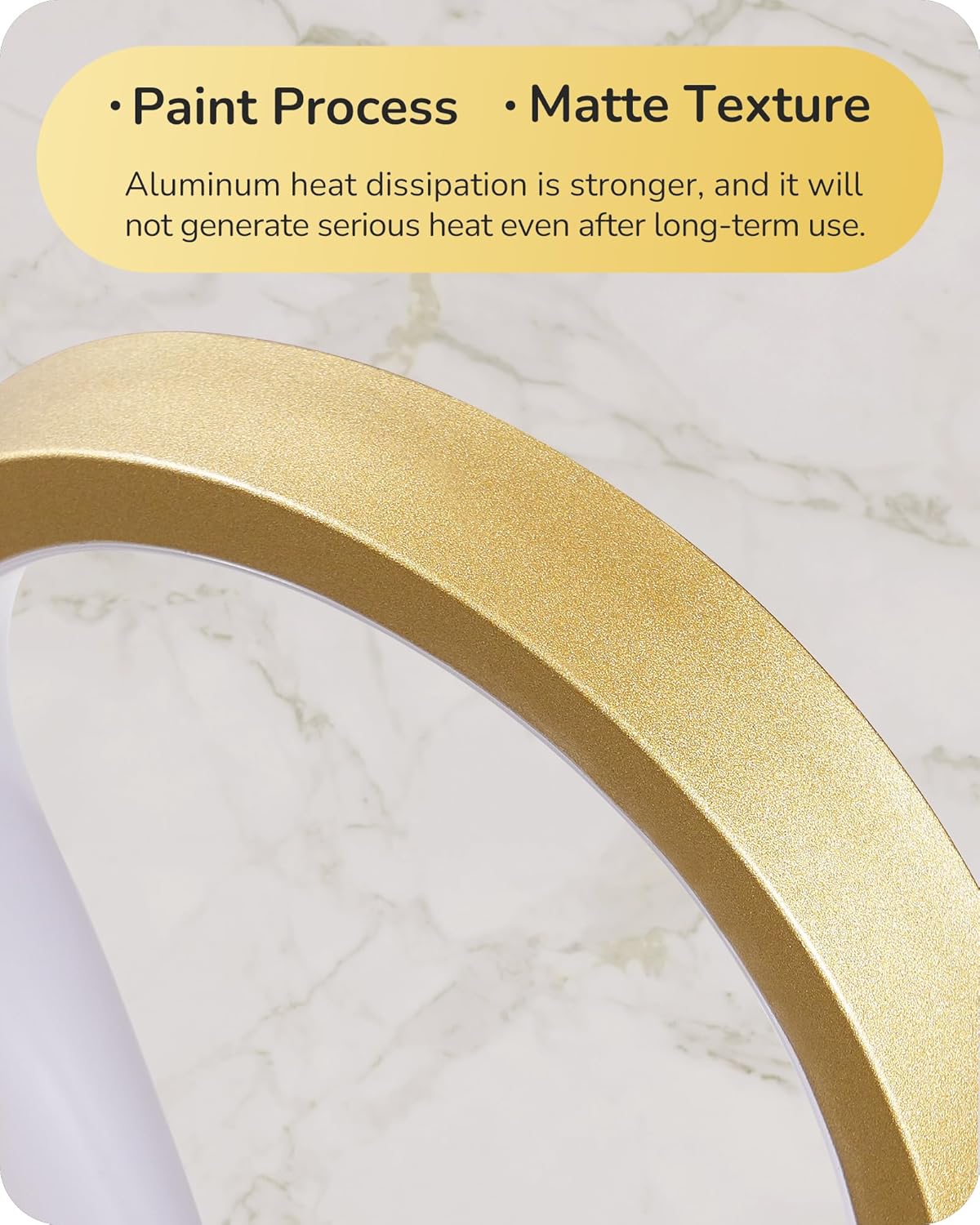 EDISHINE Lámpara de mesa LED, lámpara de noche con control táctil, temperatura de 3 colores, atenuación continua máxima de 475 lúmenes, lámpara de