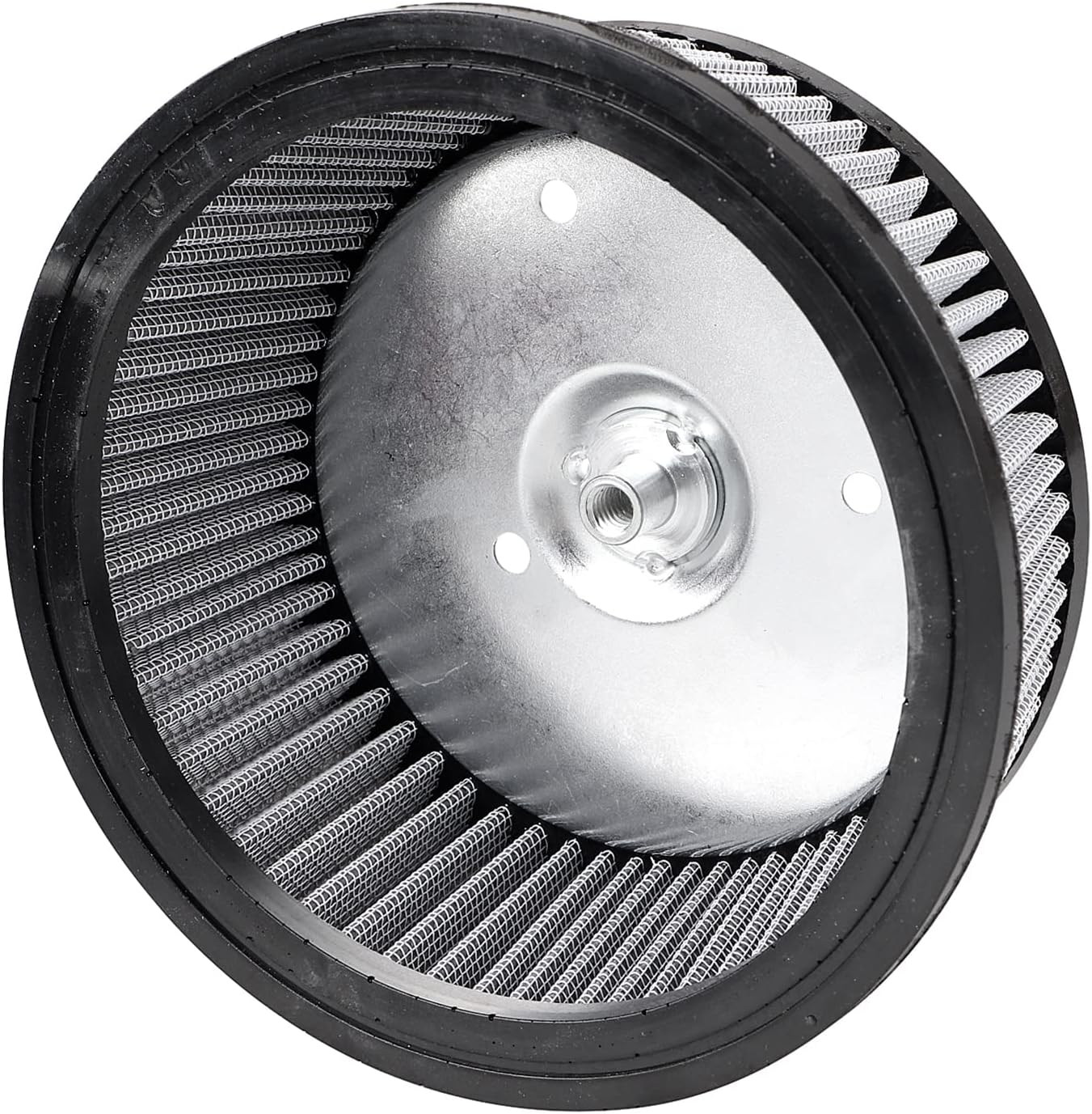 Reemplazo de elemento limpiador de aire de ventosa gris para Harley Big Twin 1999-2017 Dyna Softail Road King FLHR