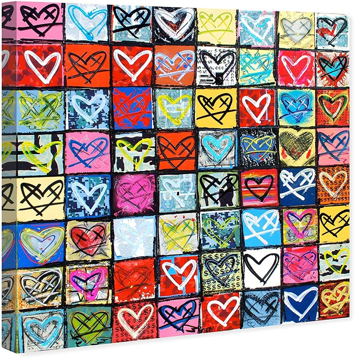 Oliver Gal “Freedom” The Abstract Wall Art Decor Collection Contemporary Premium – Lienzo impreso