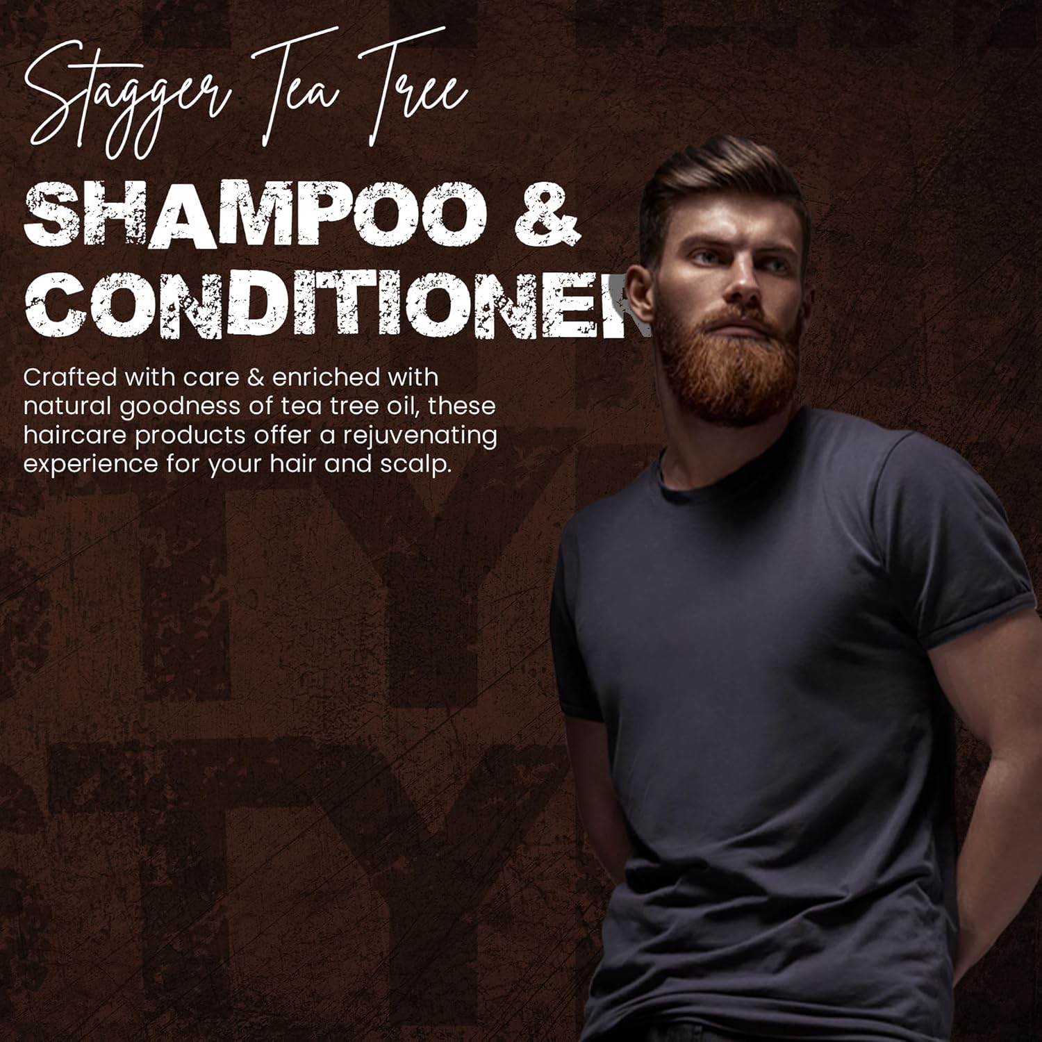 Stagger Champú y acondicionador de árbol de té