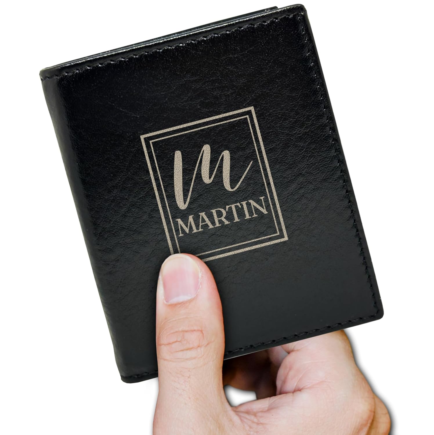Genuine Leather Customized Wallet For Men Who Have Everything, Anniversary Gift for Him, Christmas Gifts for Men, Birthday Gift for Husband, Custom