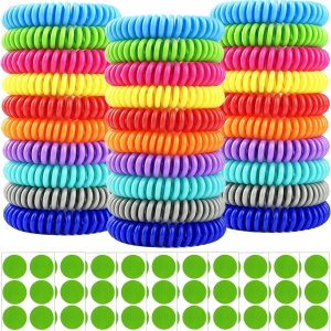 Mosquito Repellent Bracelets 30 Pack, Individually Wrapped Mosquito Repellent Bands with 60 Pcs Mosquito Repellent Stickers, DEET-Free Mosquito Mosquito Repellent Bracelets 30 Pack, Individually Wrapped Mosquito Repellent Bands with 60 Pcs Mosquito Repellent Stickers, DEET-Free Mosquito