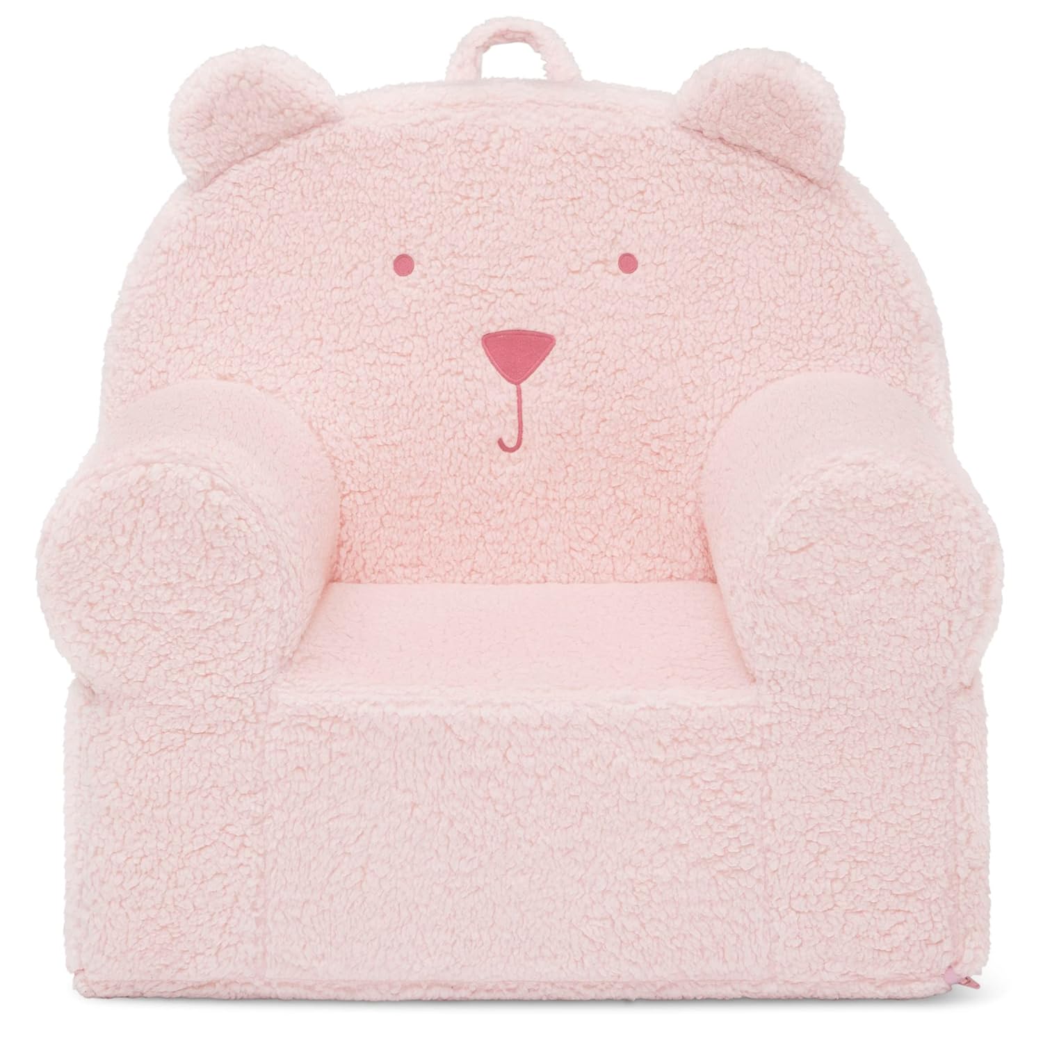 GAP babyGap – Silla de oso de sherpa, certificado Greenguard Gold, color rubor