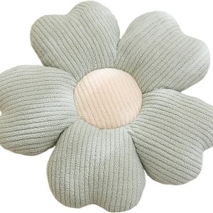 Almohada en forma de flor, almohada en forma de flor, cojín, bonita decoración de habitación y almohada de felpa para dormitorio, sofá y silla (50 x Almohada en forma de flor, almohada en forma de flor, cojín, bonita decoración de habitación y almohada de felpa para dormitorio, sofá y silla (50 x