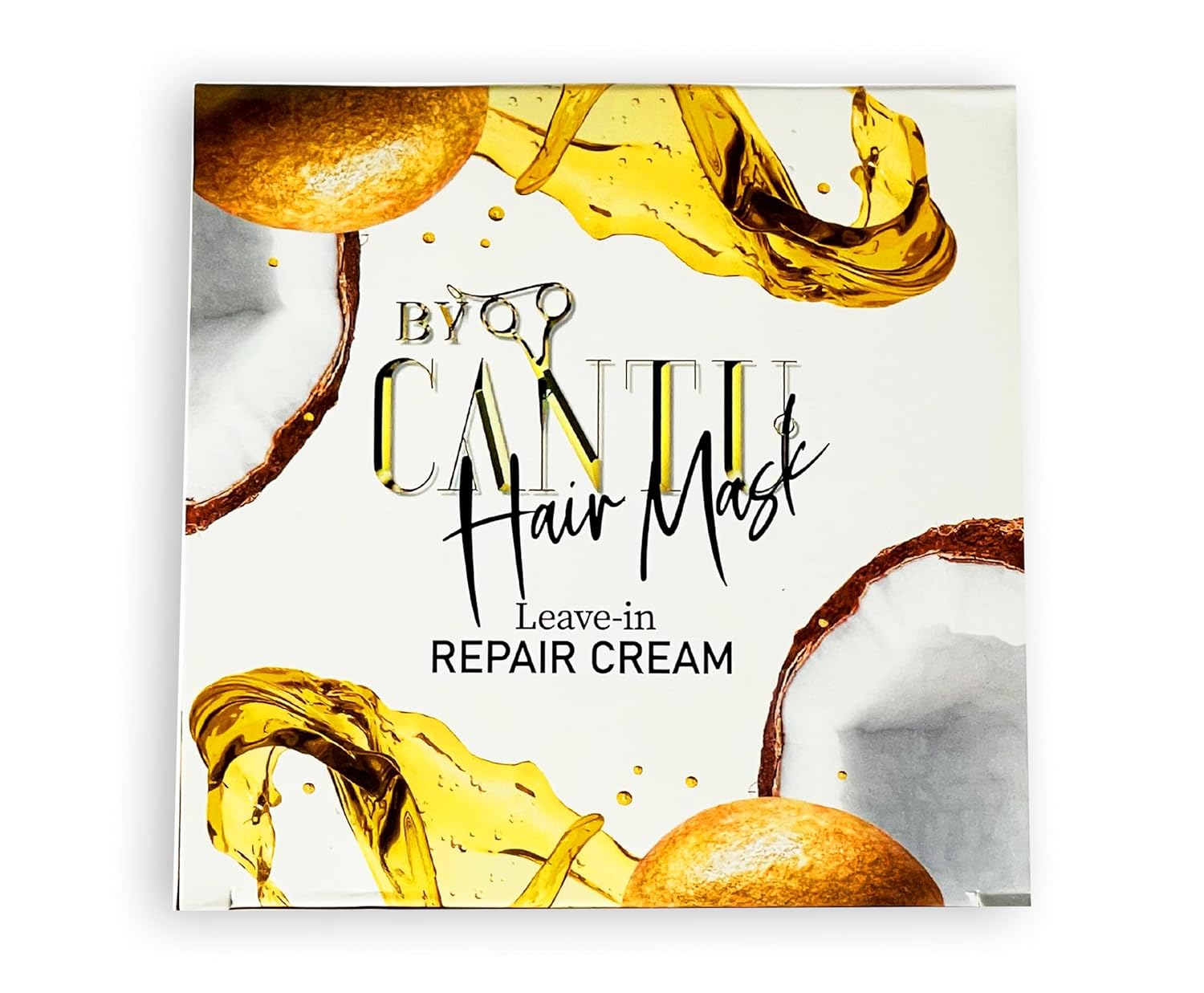 Cantu Hair Mask Crema reparadora sin enjuague – Hidratación intensiva y reparación profunda para cabello seco y dañado