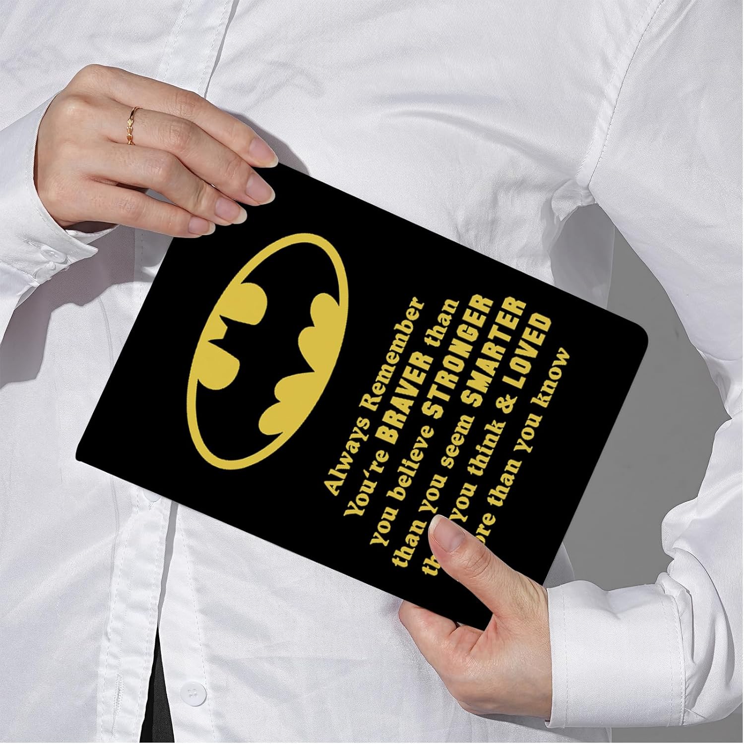 ZWYQWN Batman Lover Gifts – Cuaderno de cuero para hombres y mujeres, fanáticos de las películas de televisión, regalo de cumpleaños para hijo,
