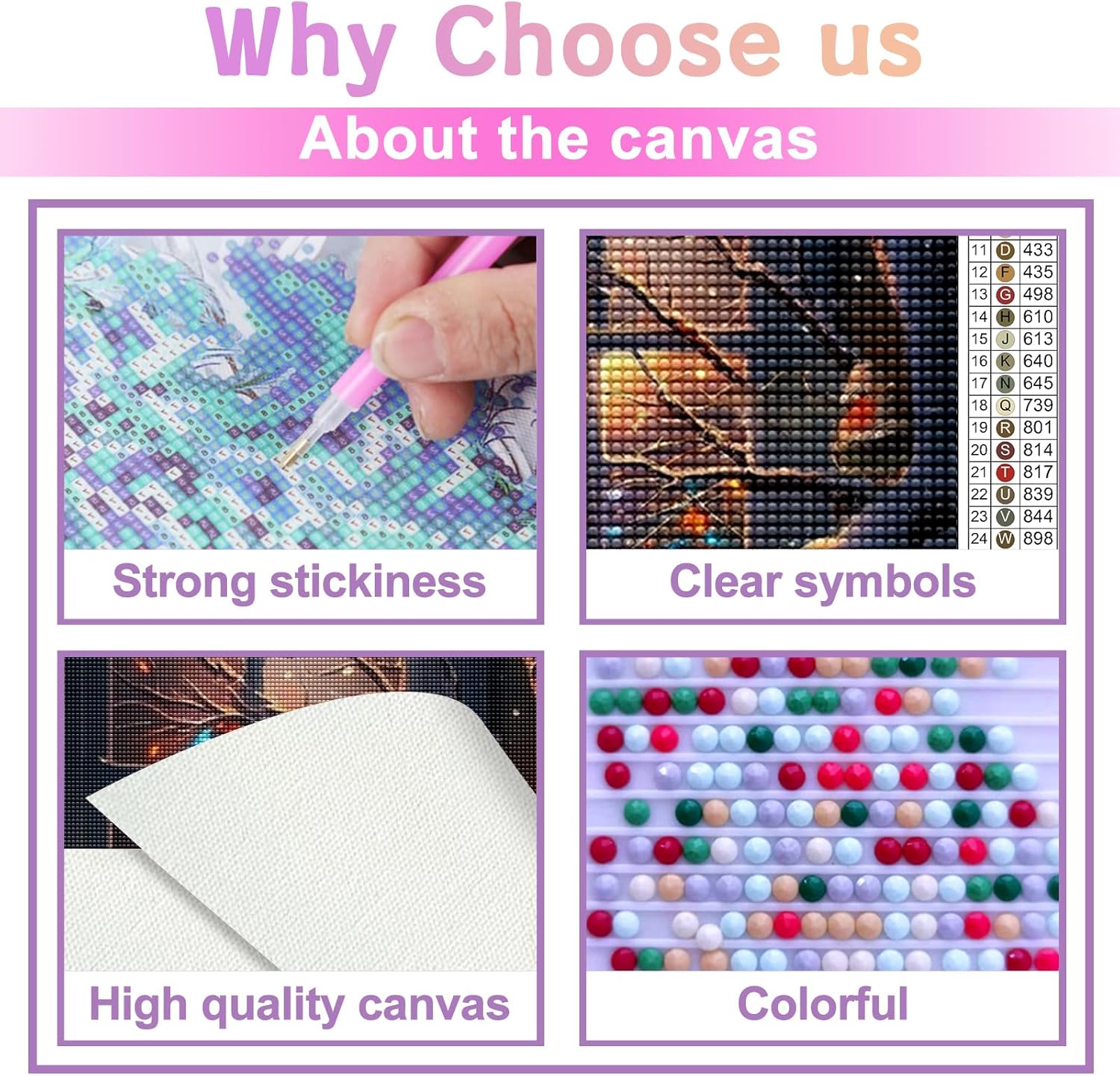 Kits de pintura de diamantes para adultos, bricolaje 5D para el día de Navidad, kit de pintura de diamantes de taladro completo, arte de diamantes