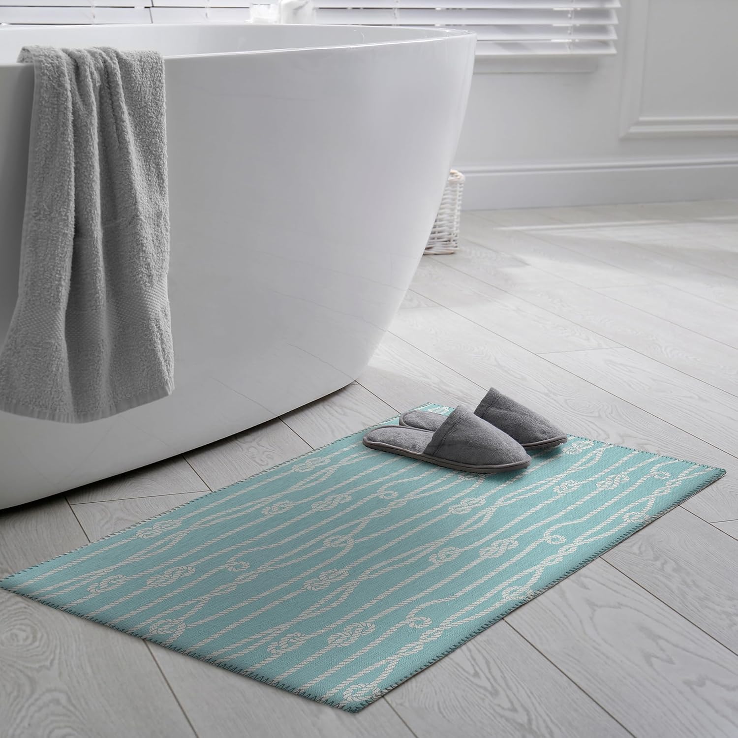 Dalyn Rugs Harbor HA7 – Alfombra lavable de 2 pies 6 pulgadas x 3 pies 10 pulgadas, fácil de limpiar, lavable a máquina, no se desprende, para