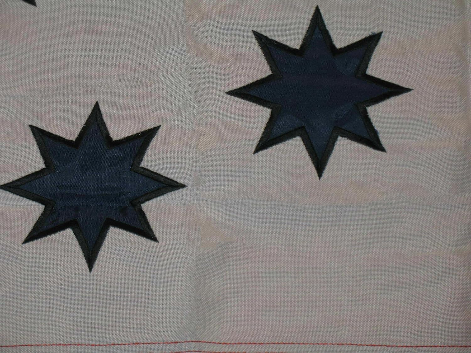 Premium 3×5 Embroidered Guilford Courthouse 600D Nylon 2ply Flag 3’x5′