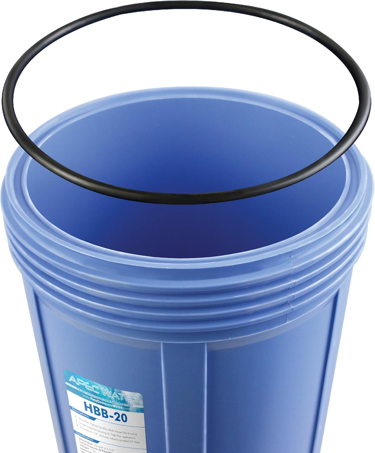 APEC Water Systems Junta tórica de repuesto para BB de 10″ o 20″ y carcasa de filtro de agua transparente (O-Ring-HB)