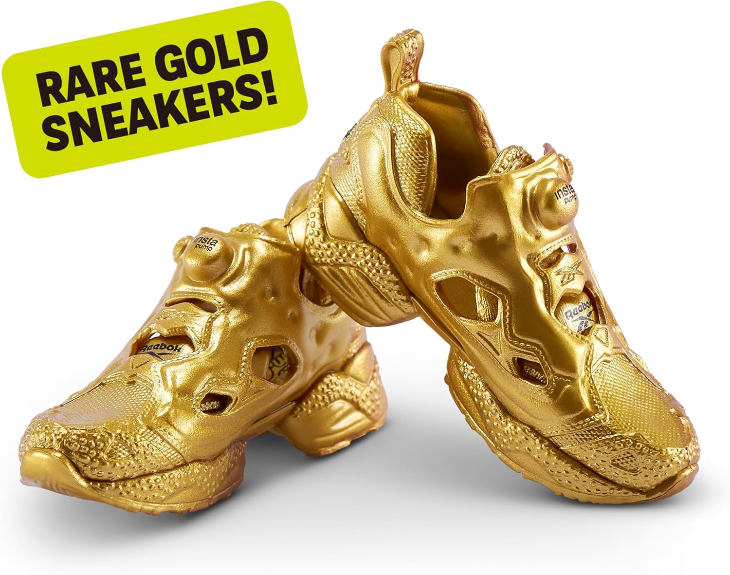 ZURU Real Miniature Sneaker Brands – Paquete de 2 cápsulas de 5 marcas misteriosas en miniatura para niñas, adolescentes, adultos y coleccionistas