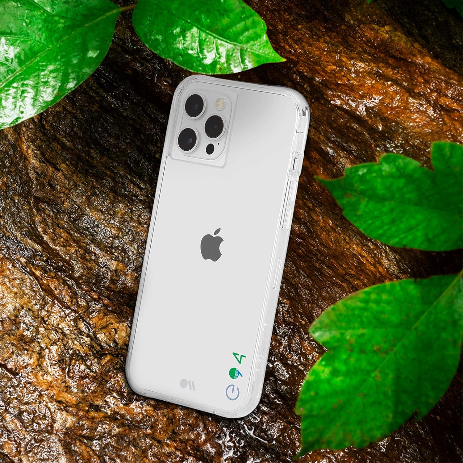 CASE MATE ECO94 – Funda para iPhone 12 y iPhone 12 Pro (5G), respetuosa con el medio ambiente, protección contra caídas de 10 pies, 6.1 pulgadas,