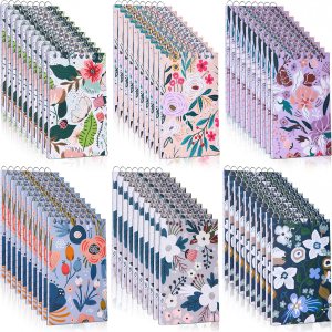 60 cuadernos pequeños de 3 x 5 pulgadas, cuadernos de bolsillo encuadernados en la parte superior, bloc de notas a rayas a granel 50 hojas por 60 cuadernos pequeños de 3 x 5 pulgadas, cuadernos de bolsillo encuadernados en la parte superior, bloc de notas a rayas a granel 50 hojas por