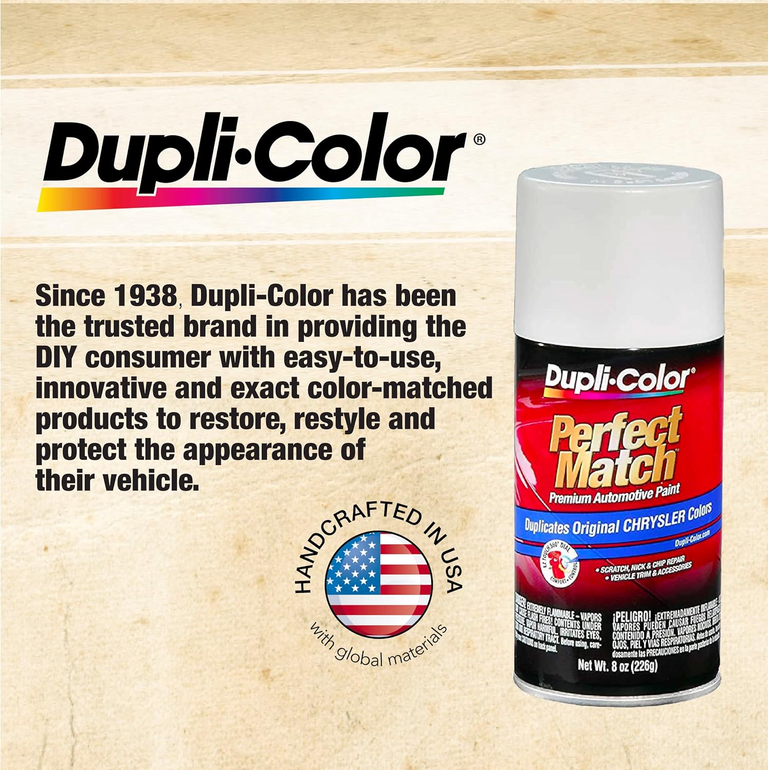 DUPLICOLOR. Pintura de motor de cerámica, 12 onzas.