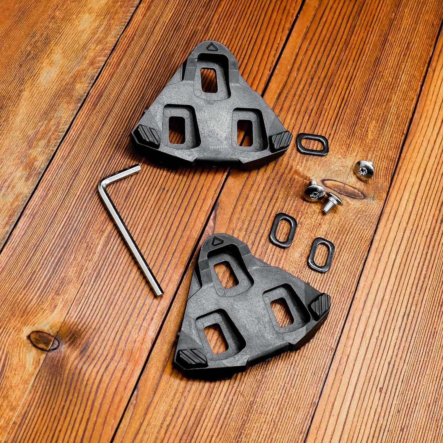 Thinvik Tacos de bicicleta para Look Keo Grip, tacos Keo con diseño de goma antideslizante. Juego de tacos de bicicleta para ciclismo en interiores