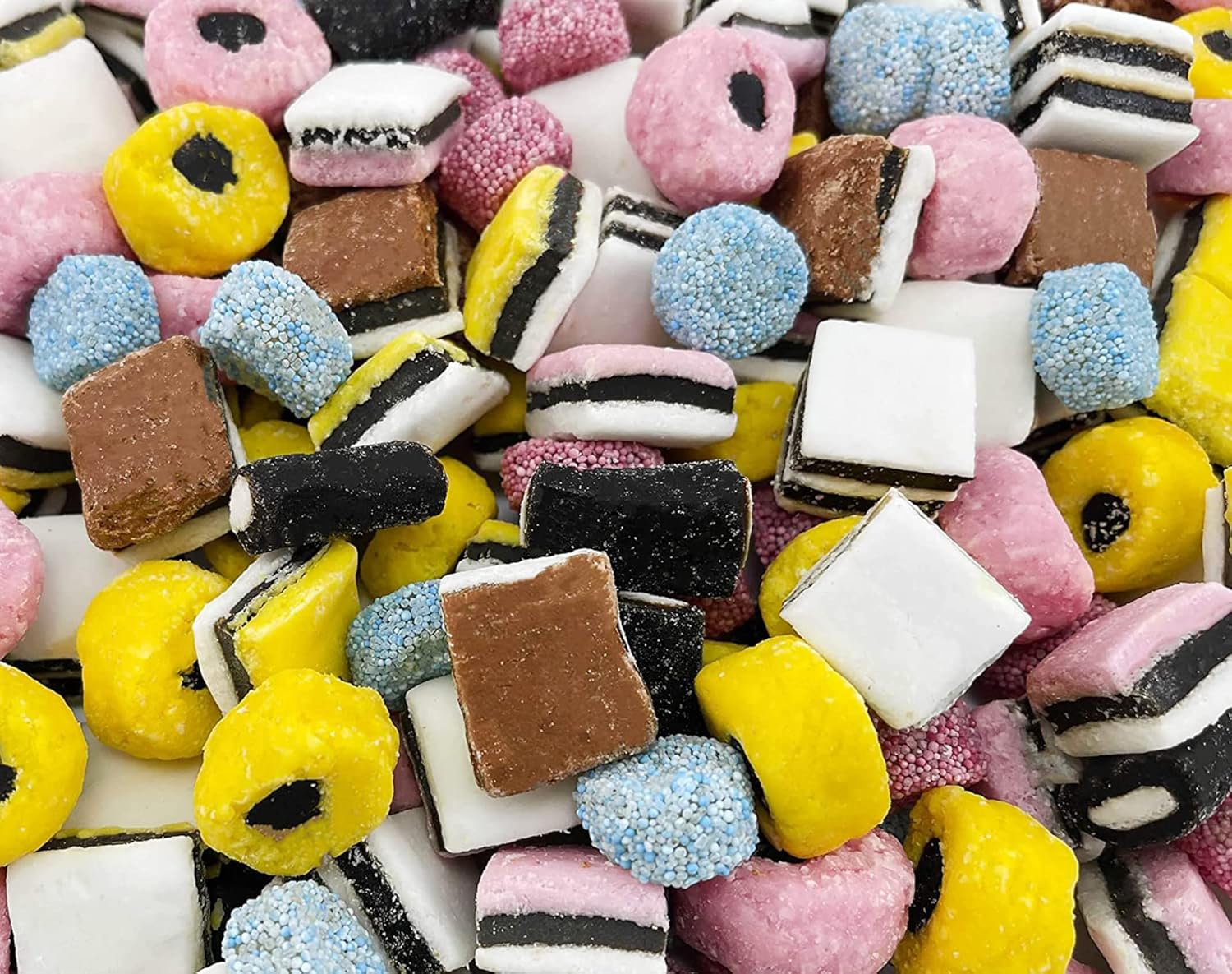 Gustaf’s English Regaliz Allsorts (bolsa de 2 libras)
