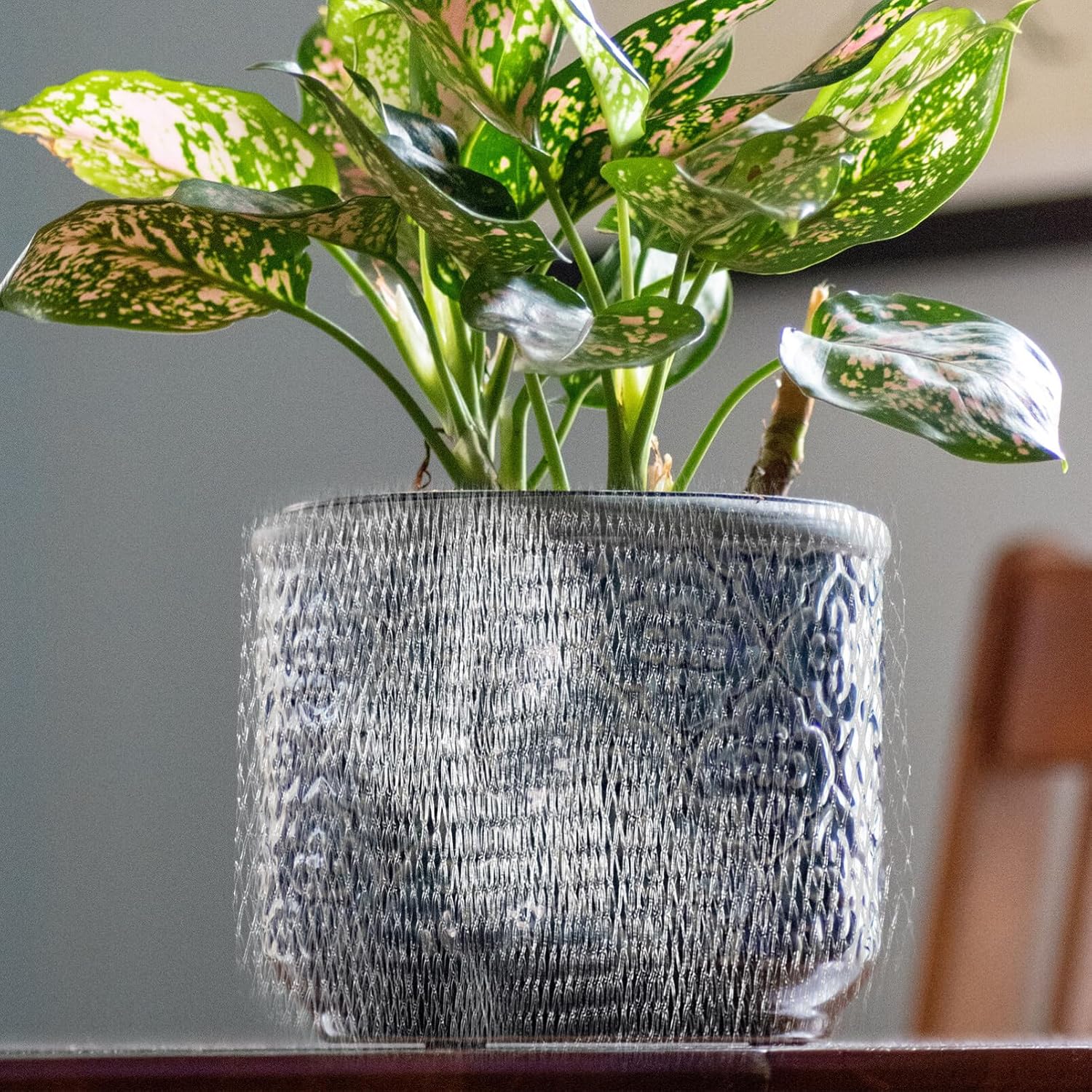 EXCEART Protective Nets Elastic Planter Net Flower Pot Nets for Protection Net Cover for Flowerpot Daily Use Bonsai Net Cover Elastic Covers for