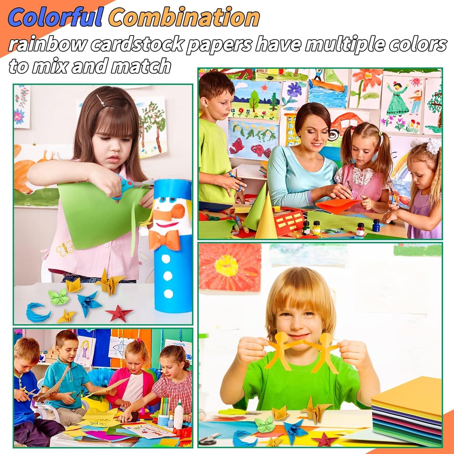 Cartulina de colores a granel, 600 hojas, papel de cartulina de 8.5 x 11 pulgadas, 30 colores surtidos, papel de construcción de tarjetas de 180