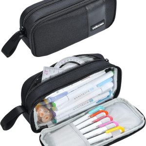 YOKUMA Ventana transparente Estuche estético para lápices transparente para niños, niñas, adolescentes, adultos, suministros de regreso a clases YOKUMA Ventana transparente Estuche estético para lápices transparente para niños, niñas, adolescentes, adultos, suministros de regreso a clases