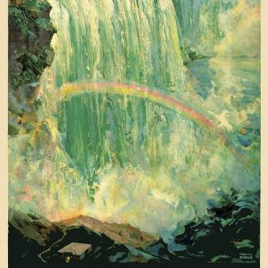 Imán Niagara Falls Great Lakes Leap to The Sea 1920s Vintage Travel Magnet Lámina magnética de vinilo para taquillas, coches, carteles, refrigerador Imán Niagara Falls Great Lakes Leap to The Sea 1920s Vintage Travel Magnet Lámina magnética de vinilo para taquillas, coches, carteles, refrigerador