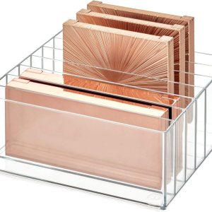 iDesign 42870 Clarity – Organizador de paleta de maquillaje ancho dividido de plástico sin BPA, 8.1 x 8.1 x 3.7 pulgadas iDesign 42870 Clarity – Organizador de paleta de maquillaje ancho dividido de plástico sin BPA, 8.1 x 8.1 x 3.7 pulgadas