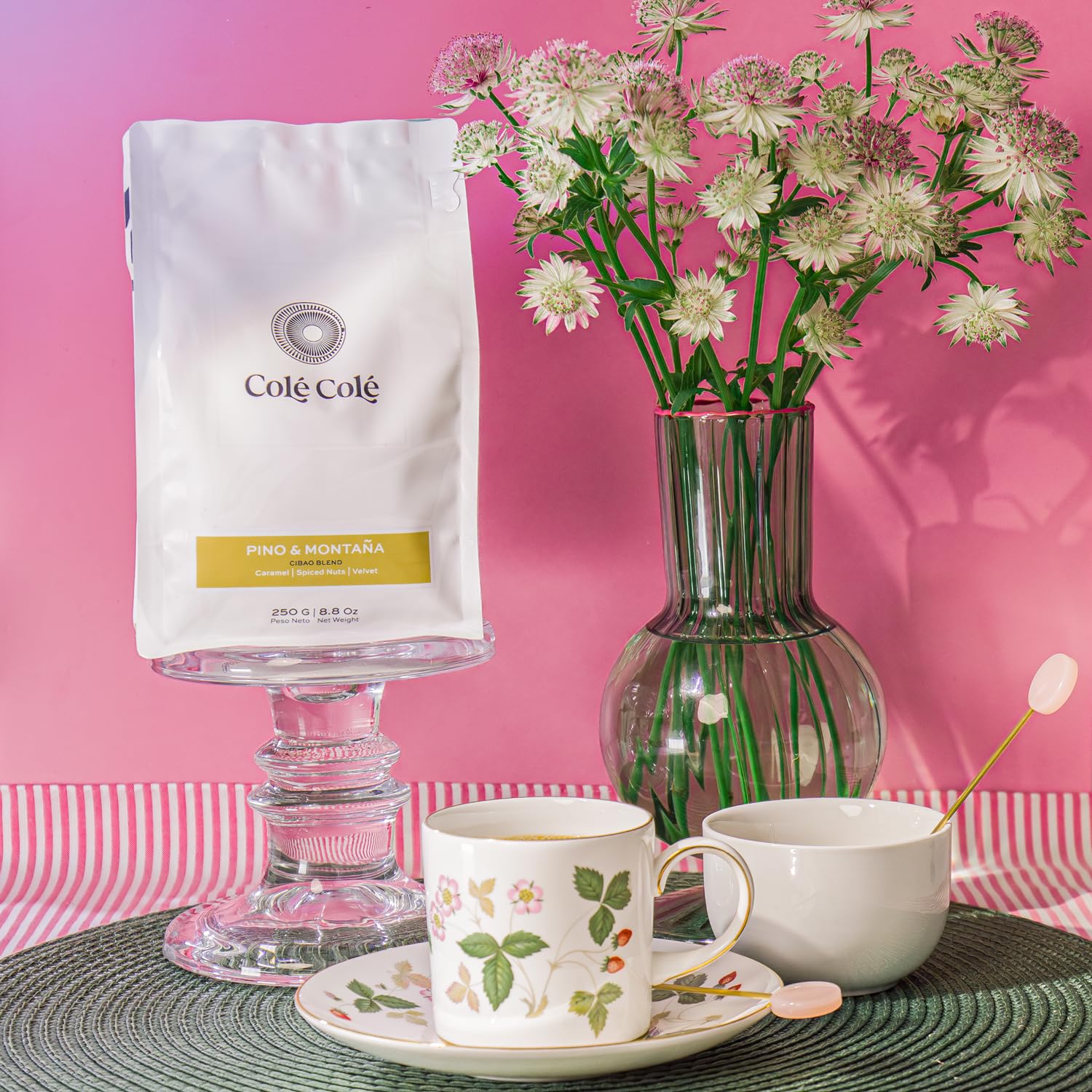 Cole Cole Café de grano entero gourmet seleccionado a mano de República Dominicana, café tostado oscuro medio Pino & Montana tostado en Minneapolis