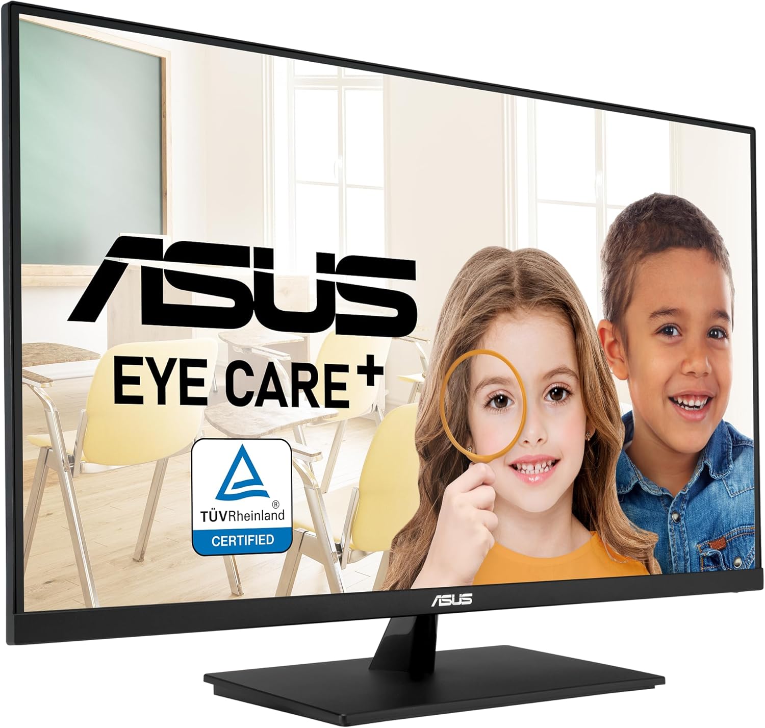 ASUS Monitor de cuidado ocular 4K HDR de 31.5 pulgadas (VP327Q) – UHD (3840 x 2160), 99% sRGB, HDR-10, sincronización adaptativa, altavoces,