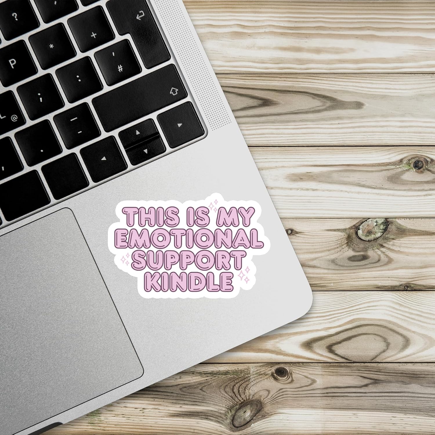 Akira This Is My Emotional Support Kindle Sticker, Kindle Sticker, Vinyl Decal Funny Bookish Stickers For Water Bottles Phone Laptops, Water