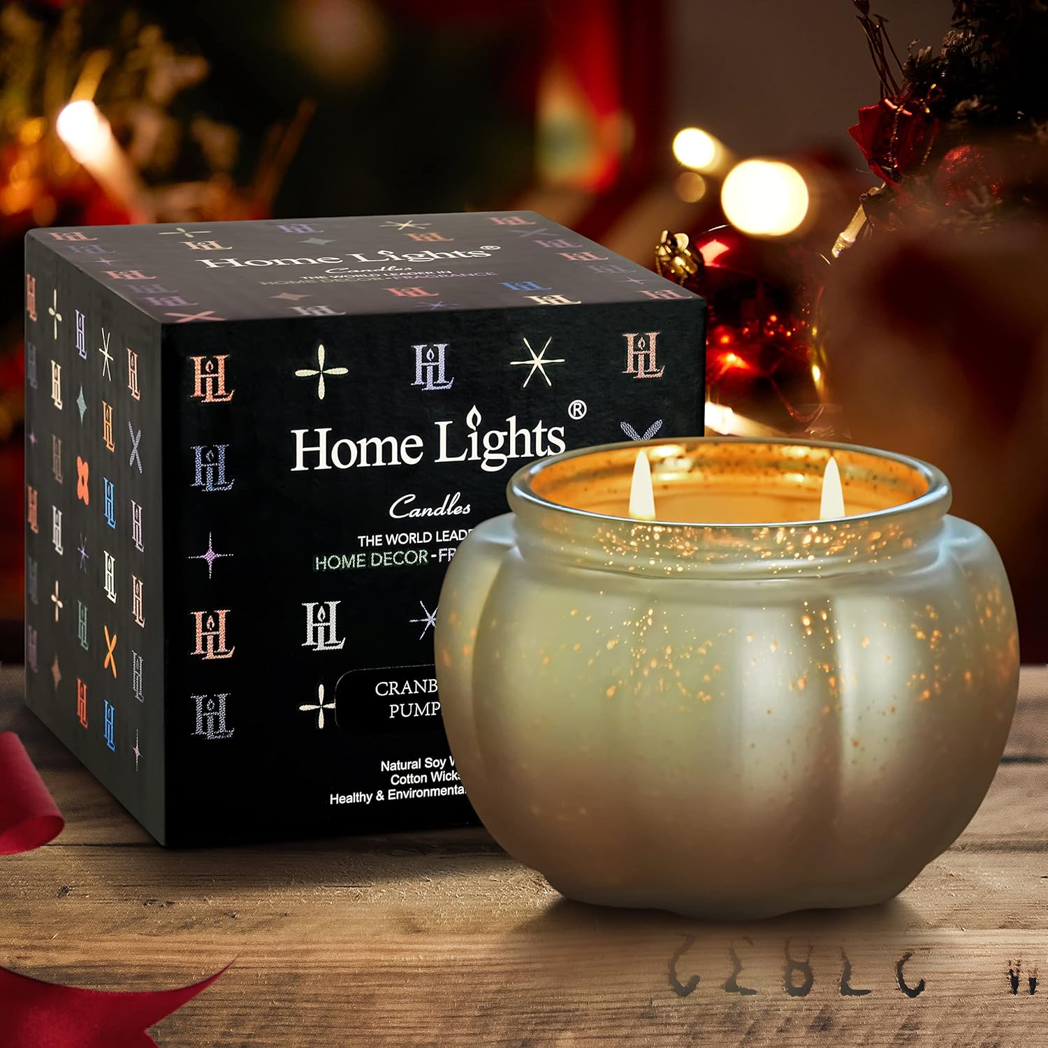 Velas perfumadas para decoración del hogar  Velas de aromaterapia  en forma de calabaza  Calabaza de arándano  Regalo de velas de cera de soja