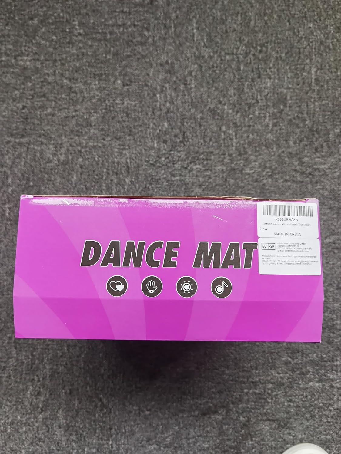 Tapetes de baile para niños de 3 a 12 años, almohadilla de baile con 6 botones iluminados, tapete de juego de baile musical con 5 modos de juego,