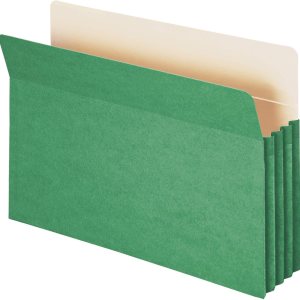Smead Bolsillo para archivo, pestaña de corte recto, expansión de 3-12″, tamaño legal, verde, 25 por caja (74226) Smead Bolsillo para archivo, pestaña de corte recto, expansión de 3-12″, tamaño legal, verde, 25 por caja (74226)