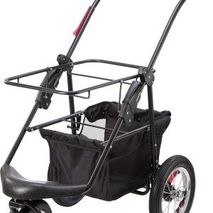 Petique Cochecito para mascotas, negro, talla única, modelo PC02040103 Frame Only! Petique Cochecito para mascotas, negro, talla única, modelo PC02040103 Frame Only!