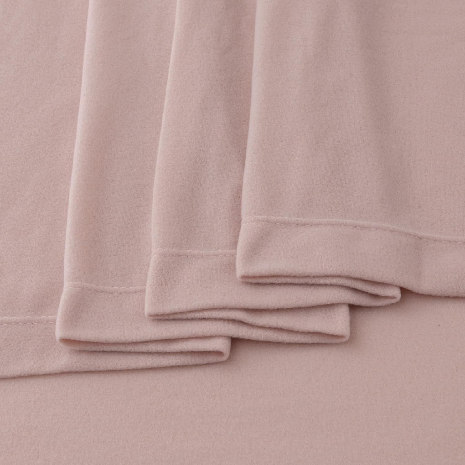 Juego de sábanas de felpa extra suave. Sábanas de invierno acogedoras, tibias, suaves, permiten la ventilación, colores lisos Colección Christina