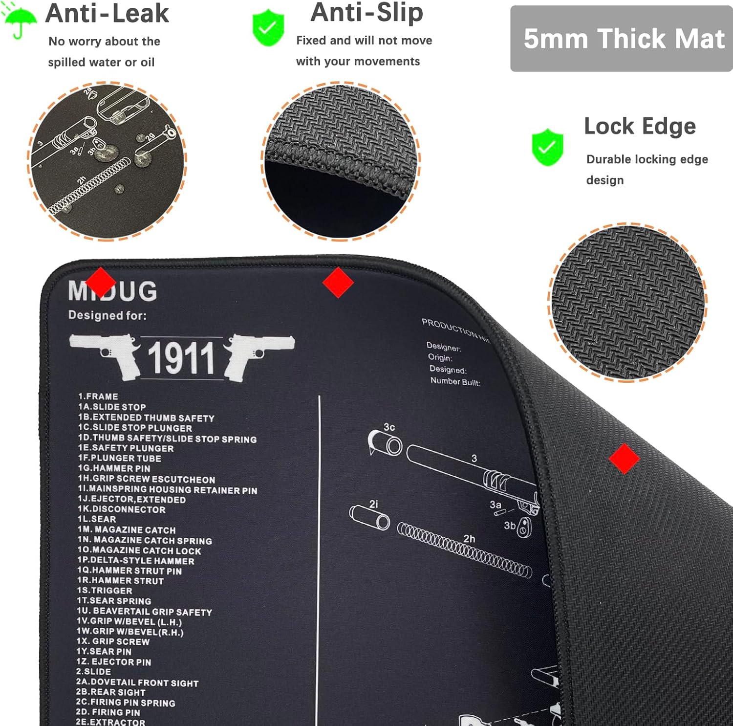 Alfombrilla de limpieza para mouse