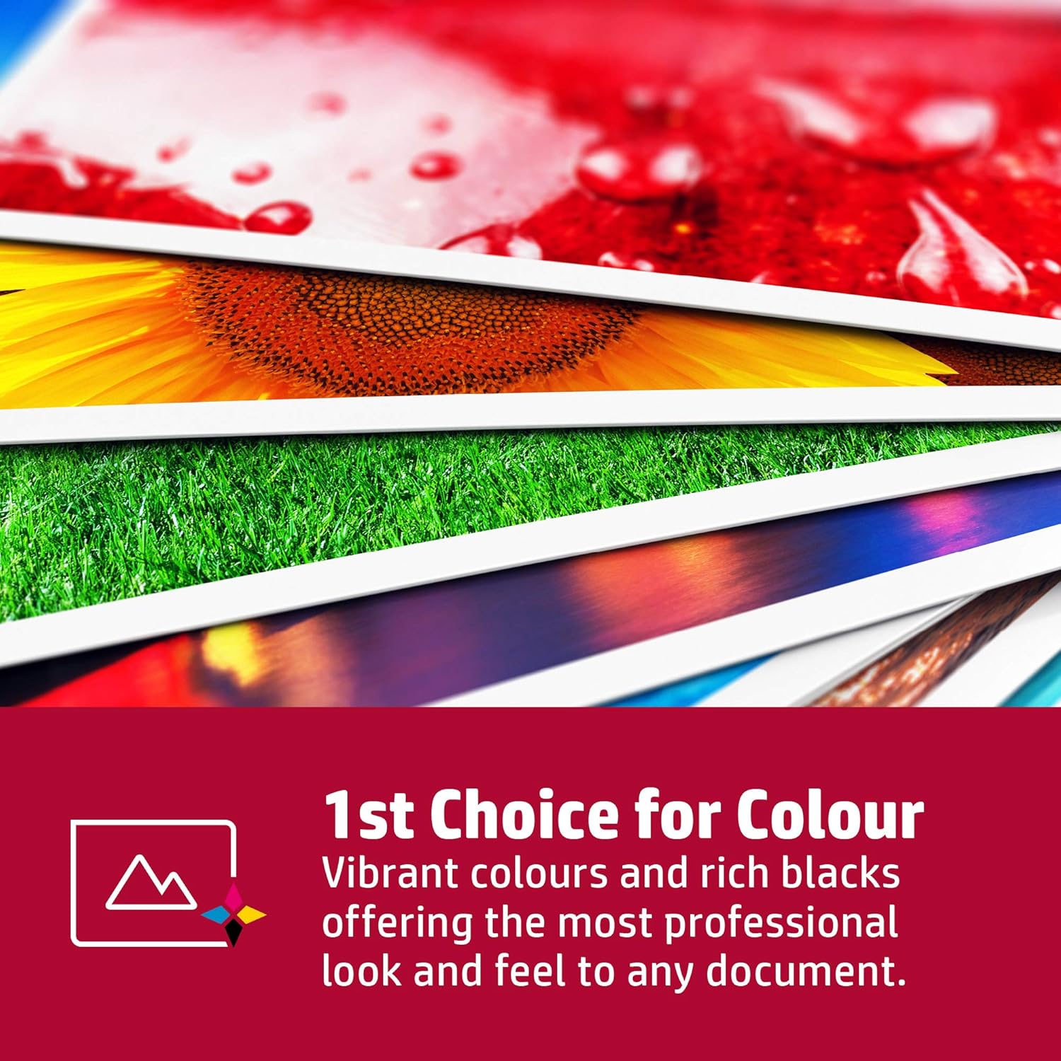 HP Color Choice FSC A4 160 gsm 5X250SHRM (1250SHRM), Blanco