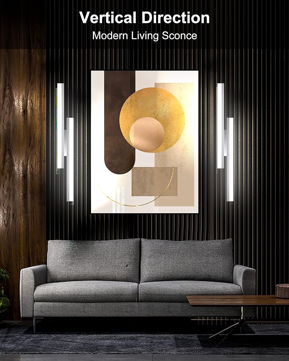 Iluminación LED de tocador de 32 pulgadas, 6000 K36 W, accesorios de luces de maquillaje para baño, 2160 lúmenes para montaje en pared interior,